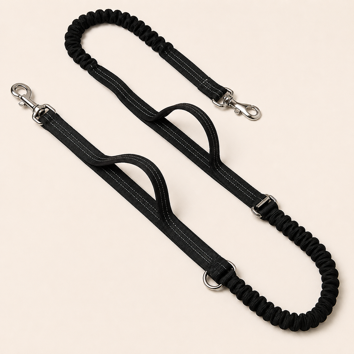 Laisse Mains Libres Pour Chien Avec ou Sans Ceinture