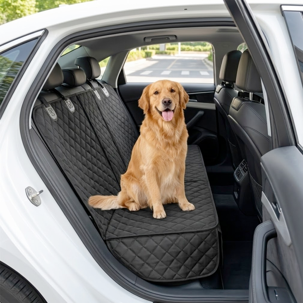 Housse de siège de voiture pour chien