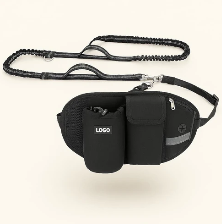 Laisse Mains Libres Pour Chien Avec ou Sans Ceinture