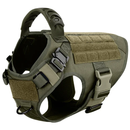 Harnais tactique complet pour chien avec accessoires