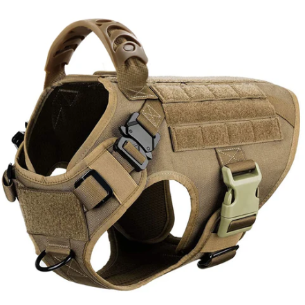 Harnais tactique complet pour chien avec accessoires