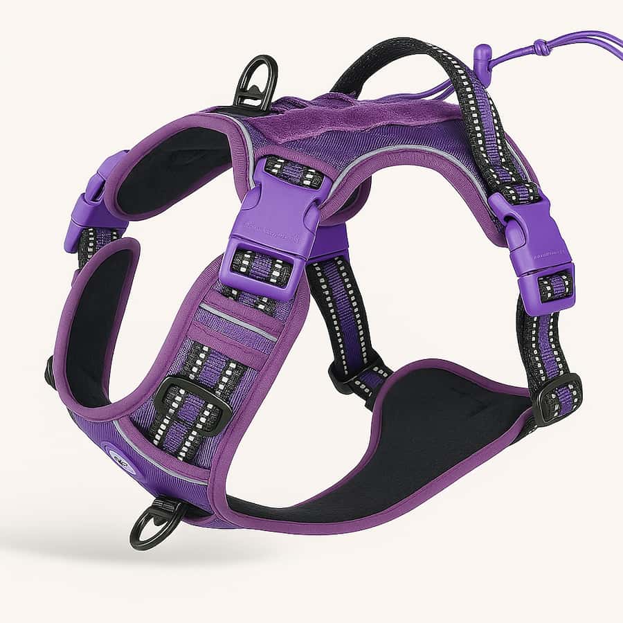 Harnais tactique en Y renforcé pour chien