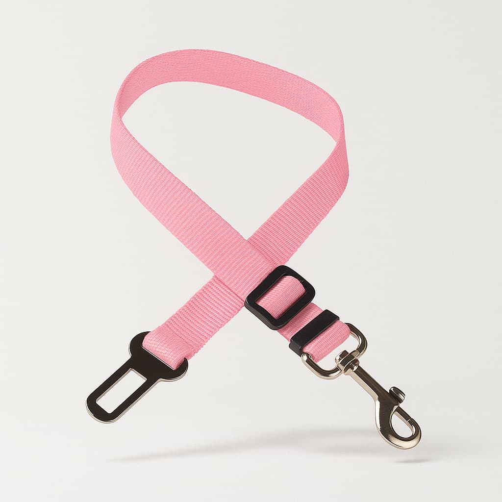 Ceinture de sécurité réglable pour chien en voiture