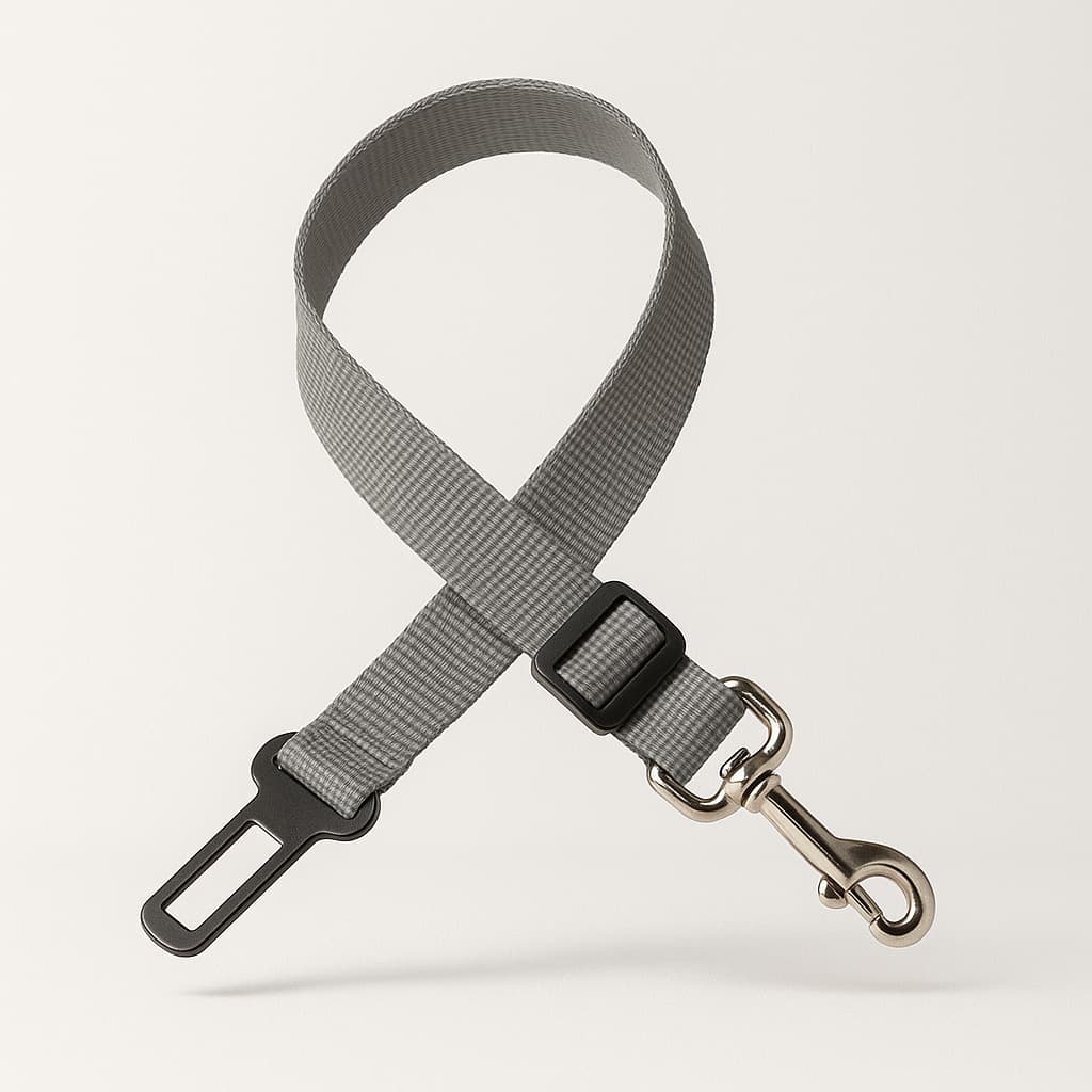 Ceinture de sécurité réglable pour chien en voiture