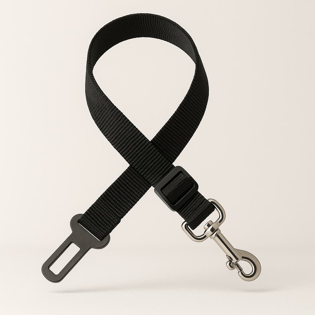 Ceinture de sécurité réglable pour chien en voiture