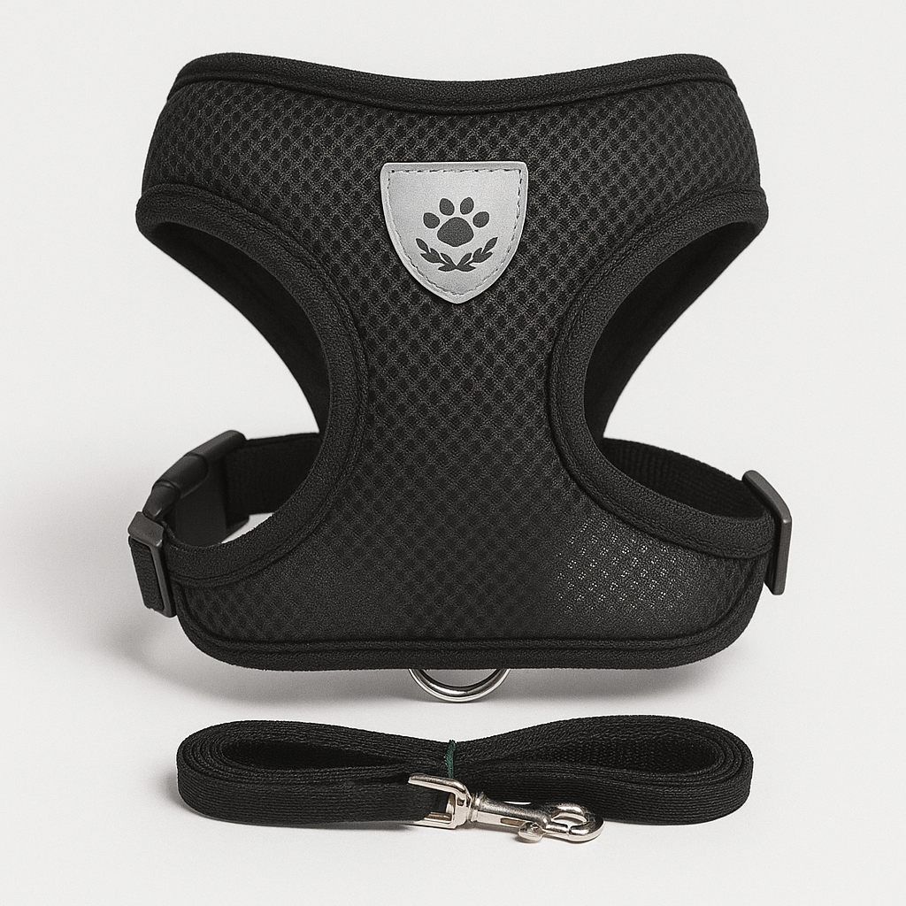 Harnais coloré réglable pour petit chien