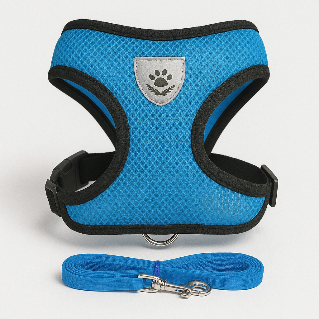 Harnais coloré réglable pour petit chien