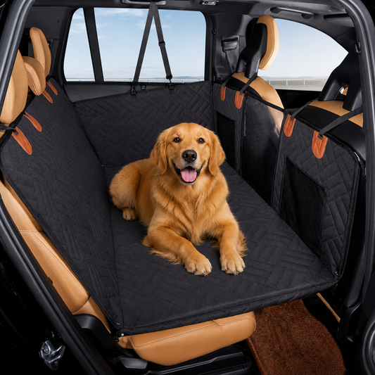 Housse de Protection Voiture Chien | Socle Rigide jusqu'à 100 kg