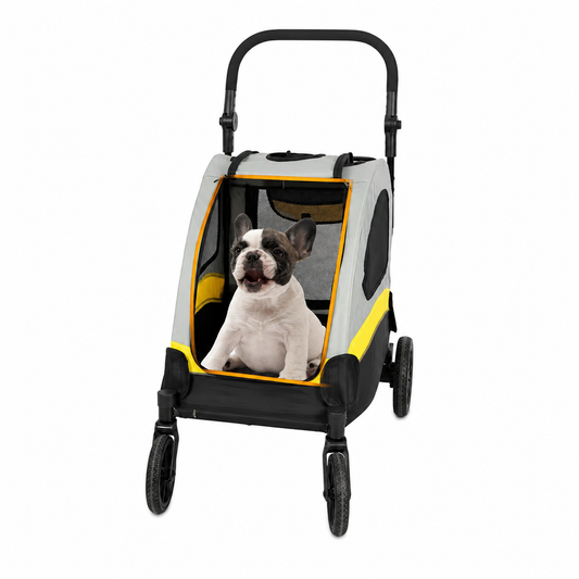 Chariot Pour Chien | Robuste & tout-terrain pour chiens moyens