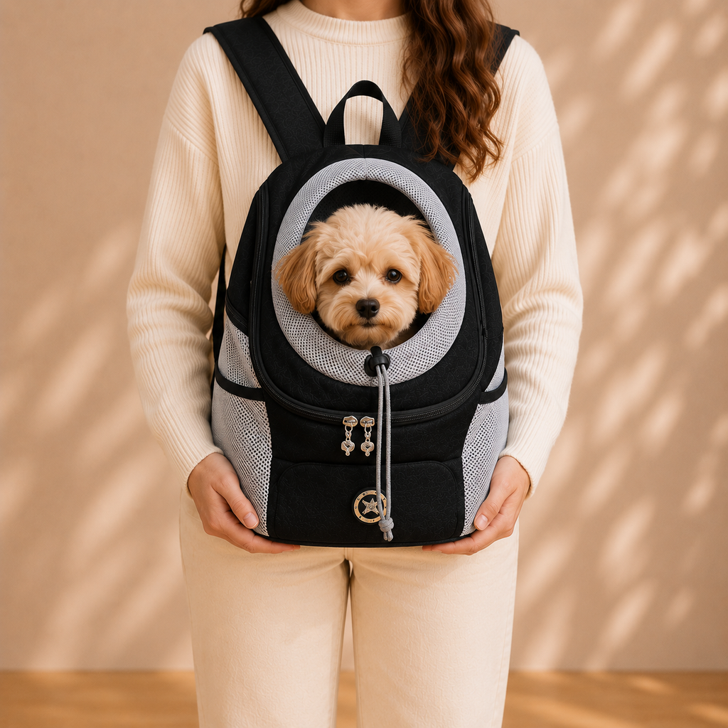 Sac à dos pour chien (jusqu'à 12 kg)